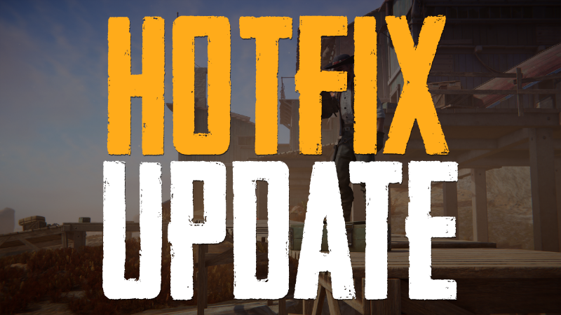 Hotfix #1 - Out Now