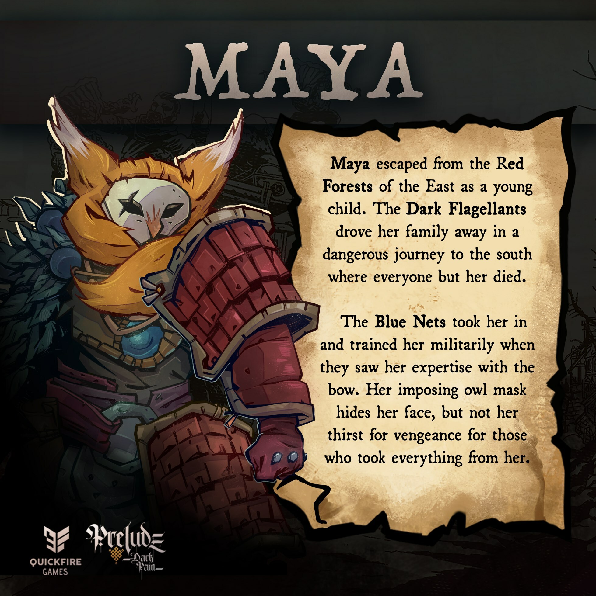 Meet the skilled archer MAYA!