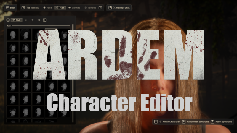 Sneak Peek: Character Editor