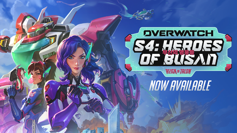 Overwatch Reign of Talon - Season 4: Heroes of Busan Now Live!