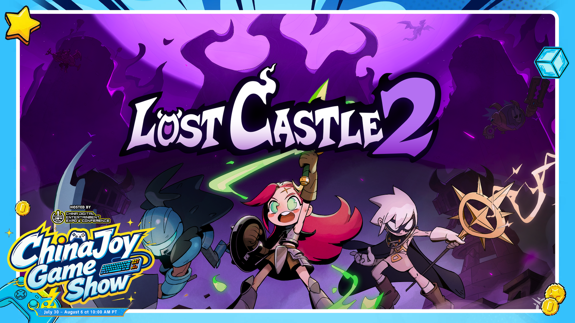 Lost Castle 2 is Part of ChinaJoy Game Show 2026!🎮