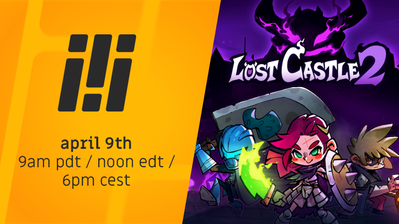 Lost Castle 2 is Joining The Triple-i Initiative on April 9th!