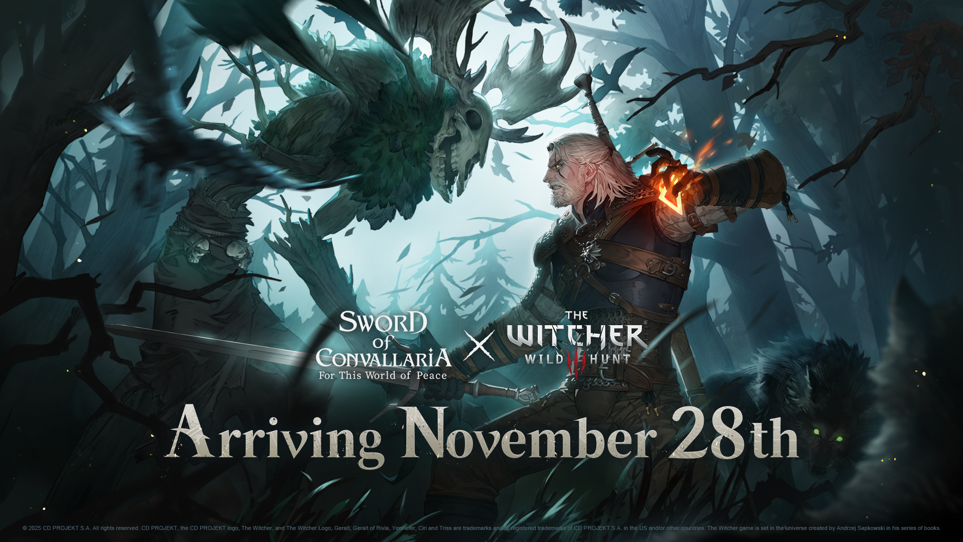 The Witcher 3: Wild Hunt collab coming on 11-28!