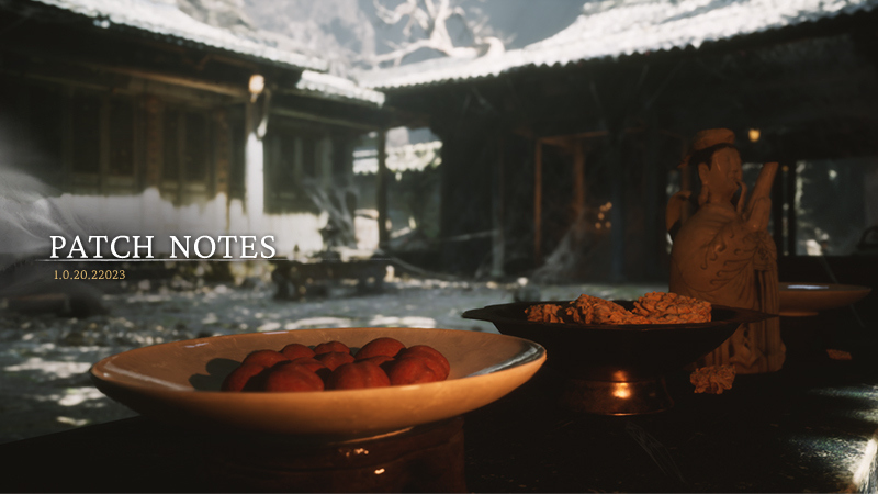 Black Myth: Wukong 1.0.20.22023 Patch Notes