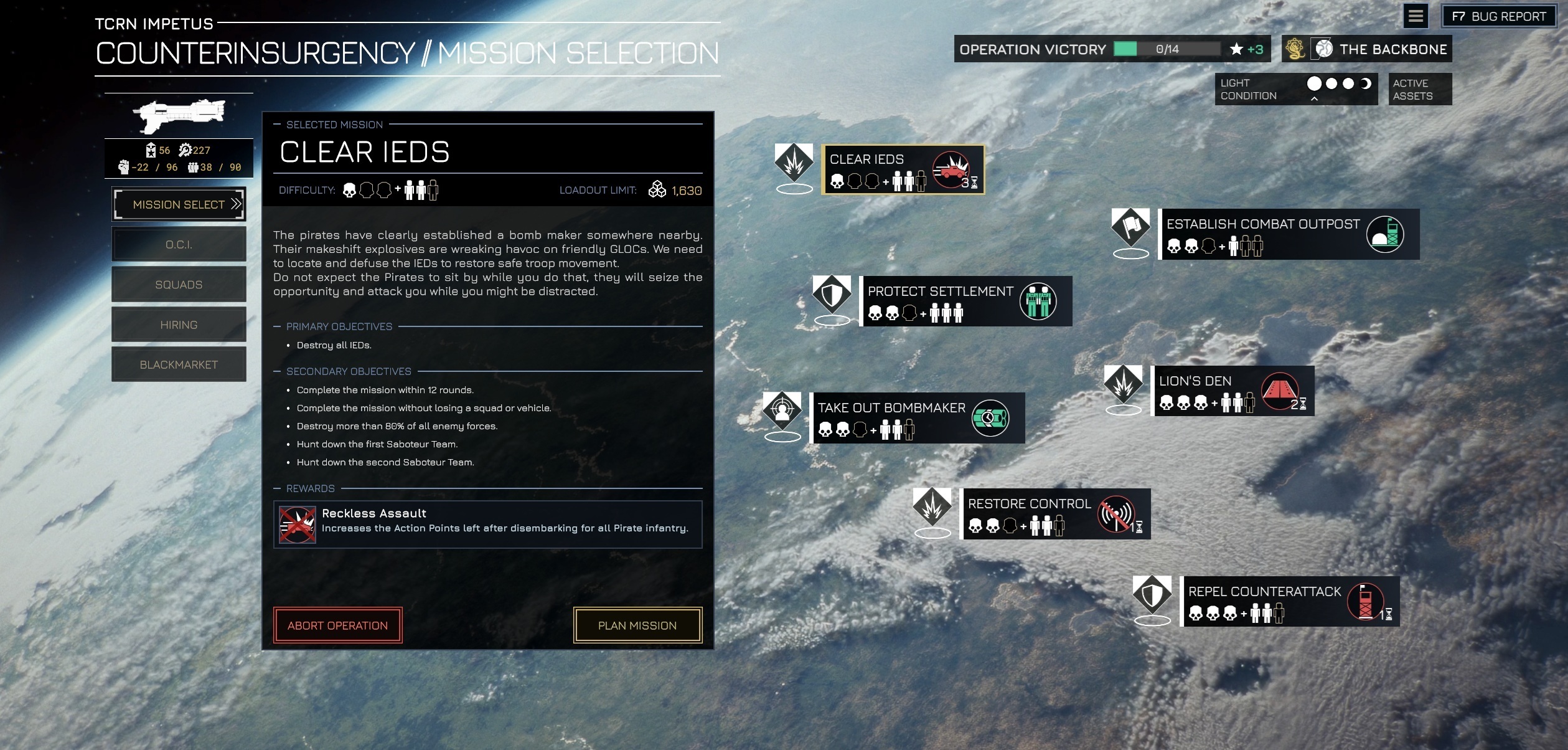 Dev Diary #51: Mission Selection Overhaul