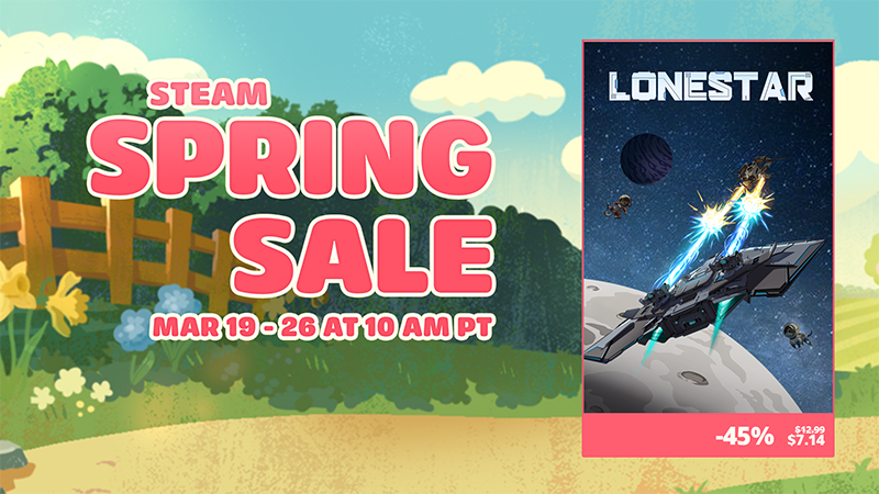 LONESTAR Hits Lowest Price Ever —— Ready for Space Battle?