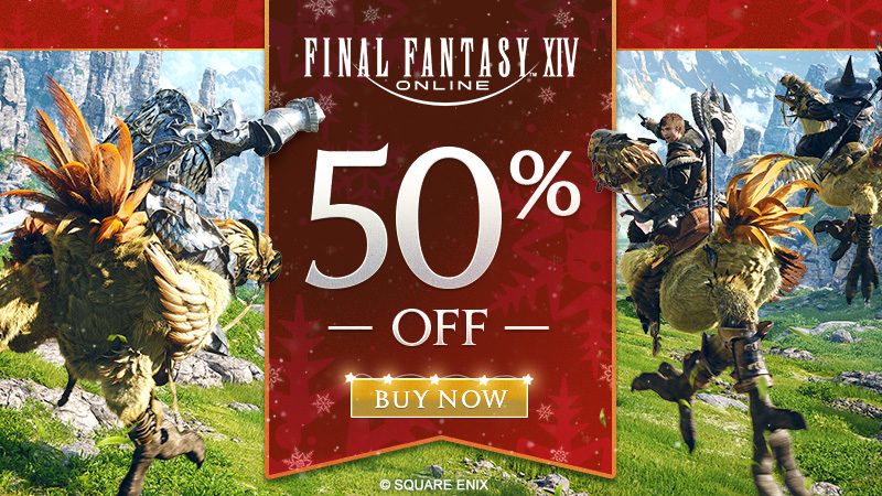 Celebrate the Holidays with 50% Off Dawntrail and the Complete Edition!