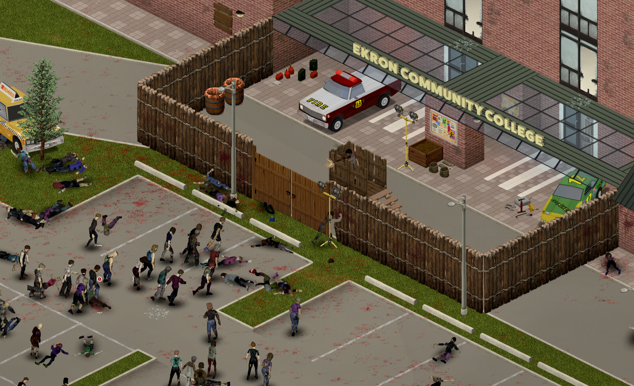 REINFORCING THE BARRICADES