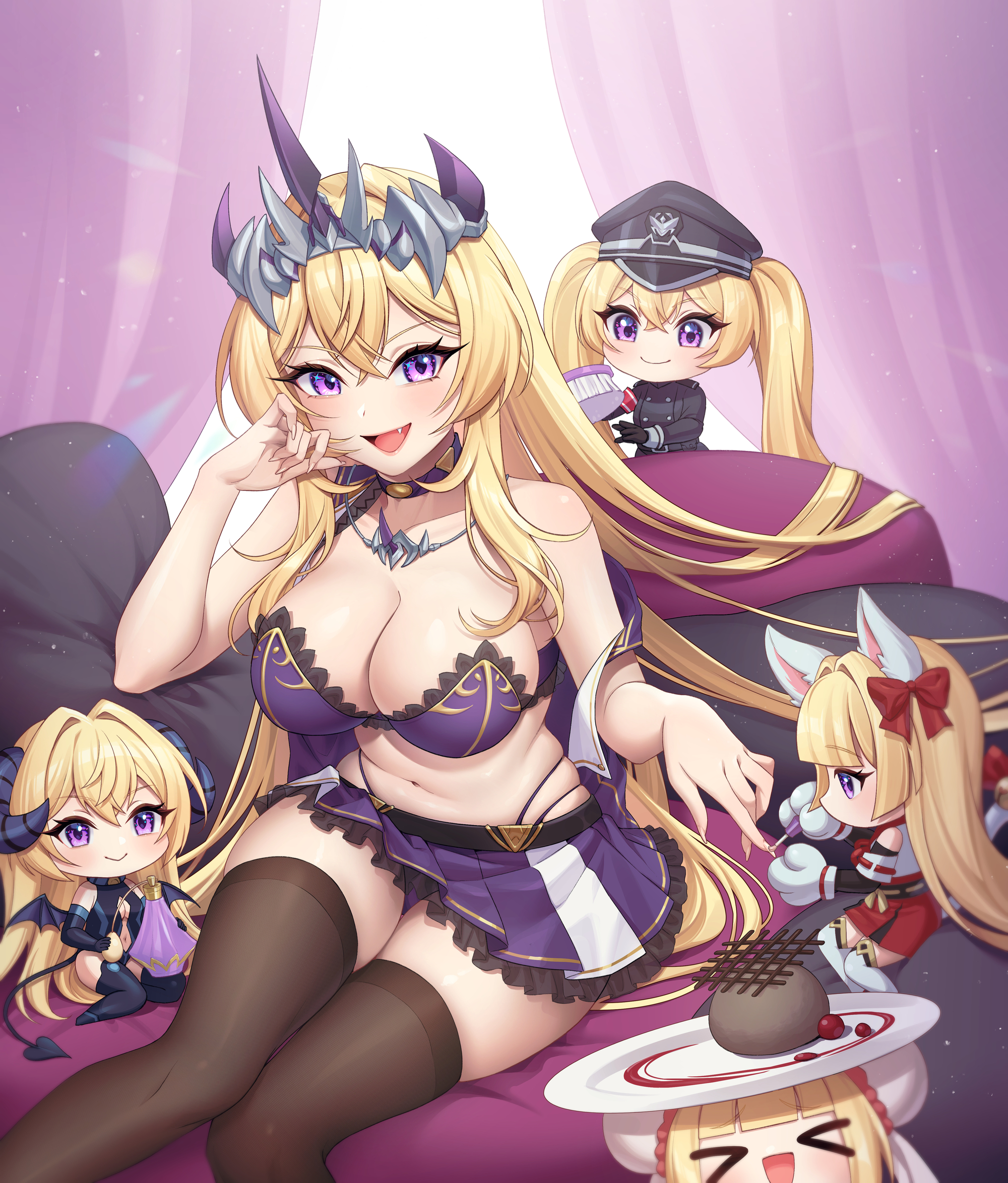 The arrogant kaiju princess and the detective servant