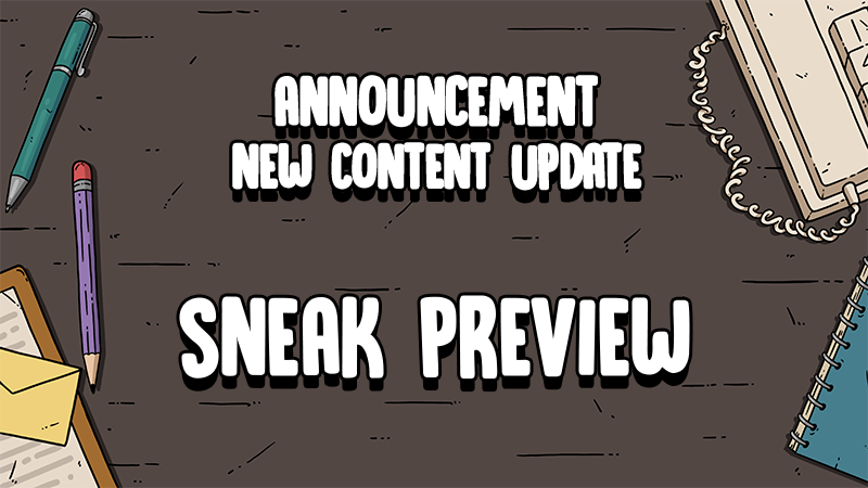 Sneak Peek: New Mechanics Coming Soon