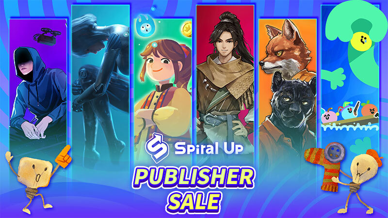 Spiral Up Games Publisher Sale 2026 is live now!