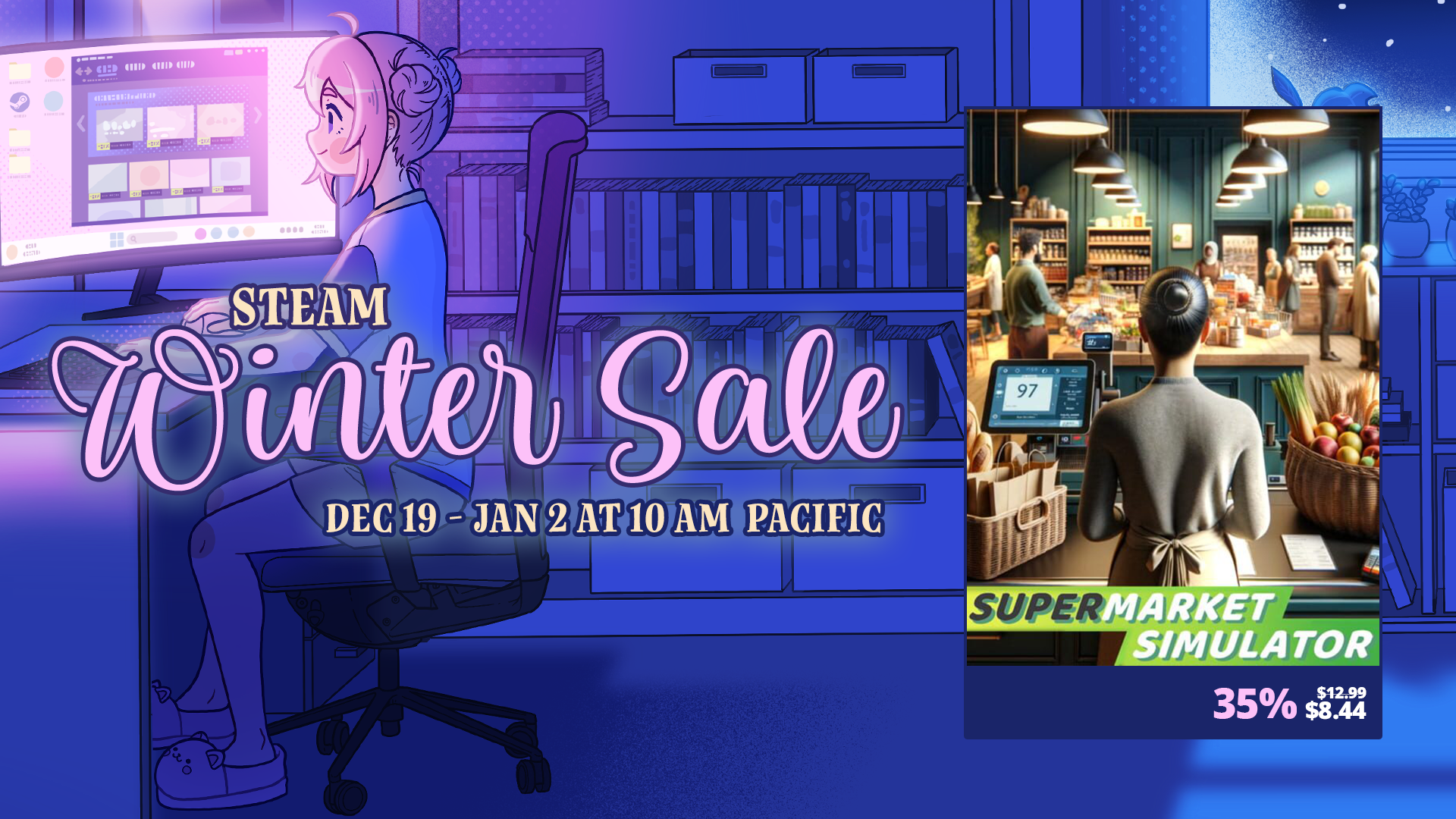 Supermarket Simulator Steam Winter Sale! thumbnail