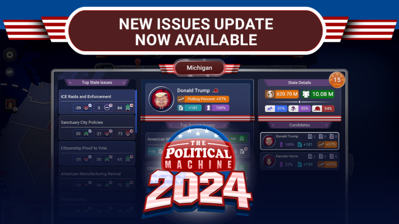 New Issues Update: The Political Machine 2024 Gets a 2026 Refresh