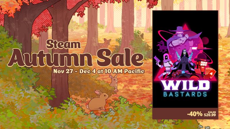 Wild Bastards is 40% Off!