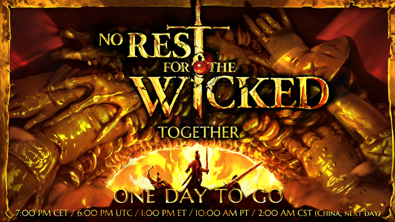 No Rest for the Wicked Together is LIVE!