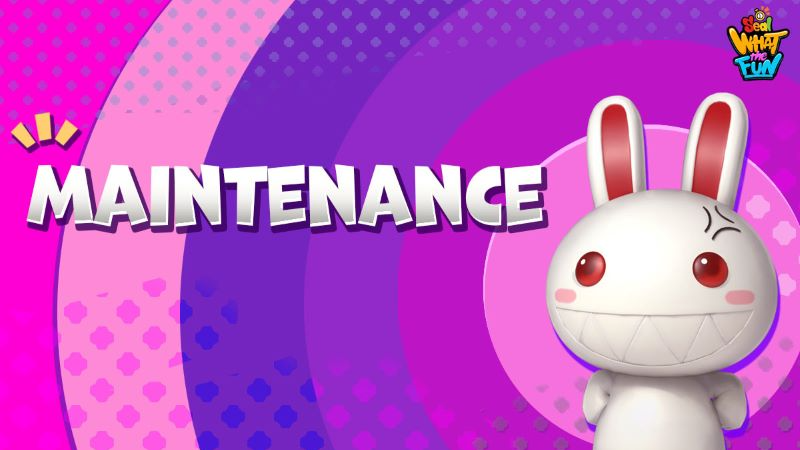 Maintenance notice