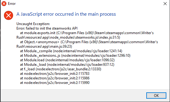 Javascript error 10. Javascript error 10