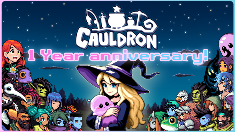 Happy Birthday, Cauldron!