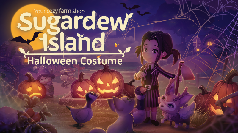 Sugardew Island – 🎃 Get Spooky with the Halloween Costume! 👻