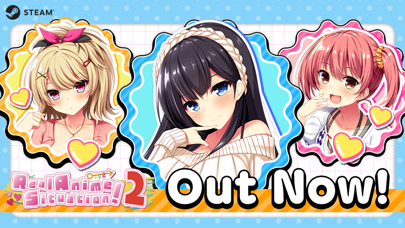 Real Anime Situation! 2 OUT NOW from Shiravune!