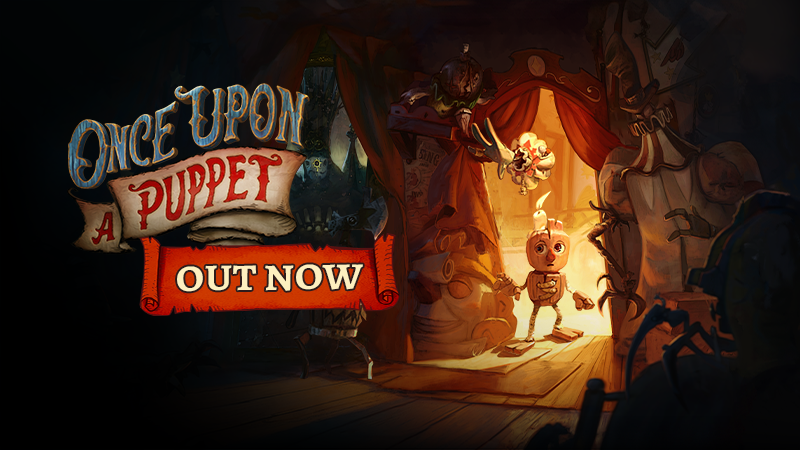 Once Upon a Puppet is out NOW!