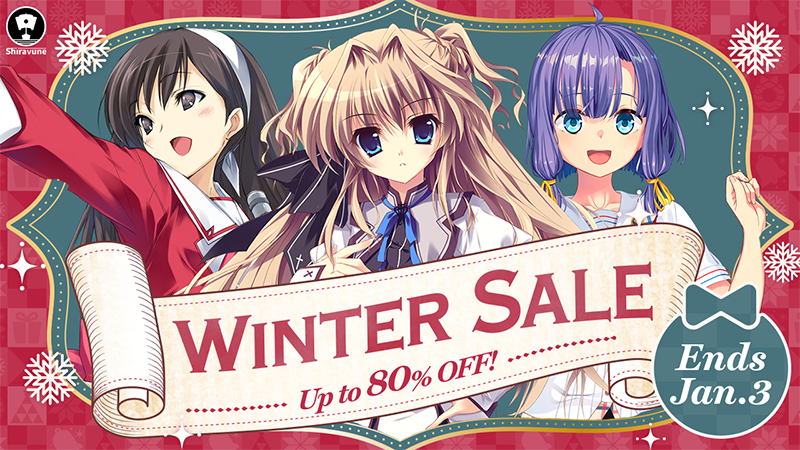 Winter Sale | Shiravune Games are at Huge Discounts!