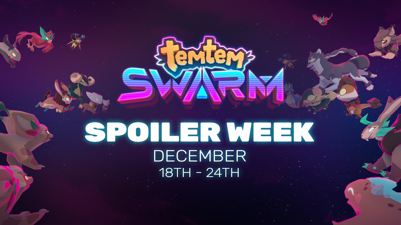 Announcing the Temtem: Swarm Spoiler week!