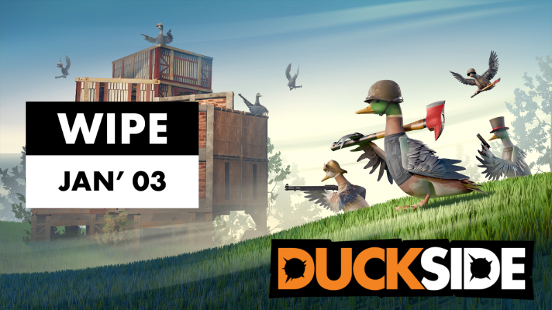 Weekly servers wiped!