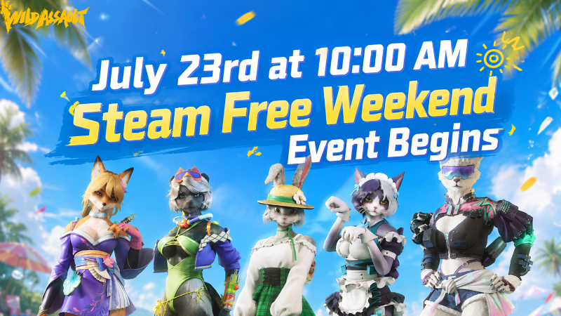 Wild Assault Steam Free Weekend Kicks Off at 10:00 AM PT on July 23rd!