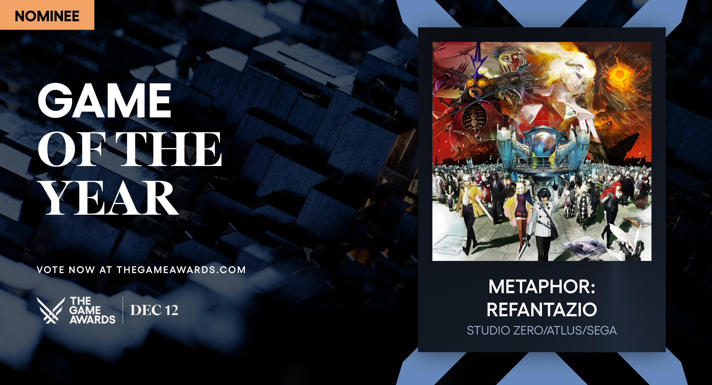 「The Game Awards 2024」にて「Game of The Year」「Best RPG」など全６部門にノミネート！