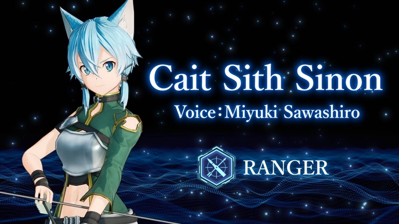 ◥◣Cait Sith Sinon Joins the Roaster in SWORD ART ONLINE Fractured Daydream◢◤
