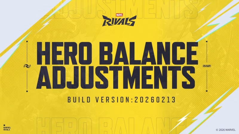 Marvel Rivals Version 20260213 Balance Post