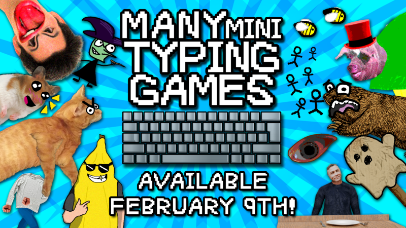 Typing Mini Computer Many Mini Typing Games - Many Mini Typing Games Releases February 9th ...