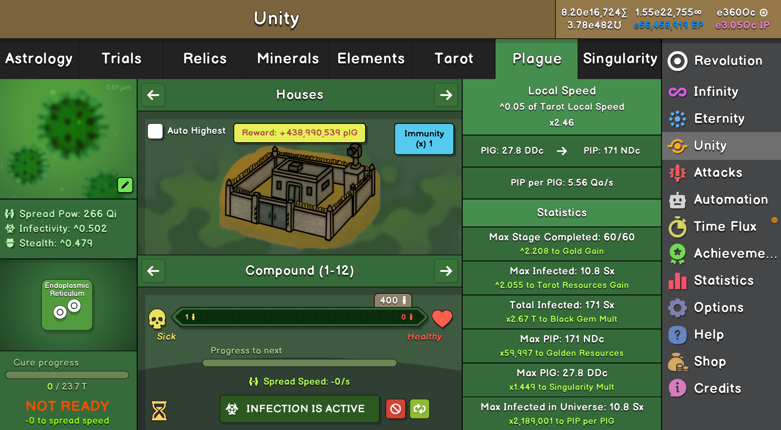 REVOLUTION IDLE PLAGUE & SINGULARITY (THE BIGGEST UPDATE!!!)