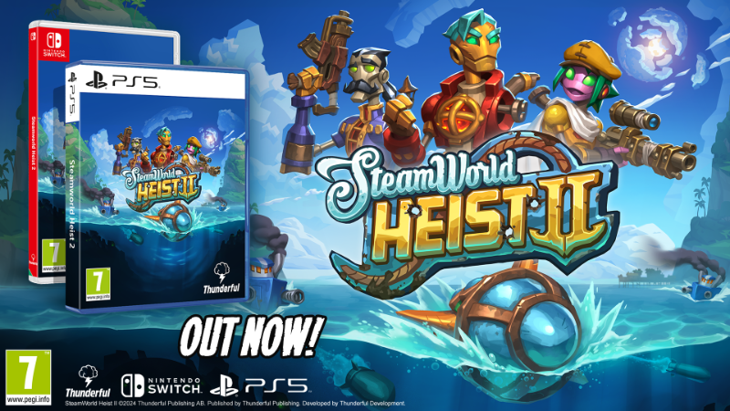 SteamWorld Heist II Physical Edition Out Now!
