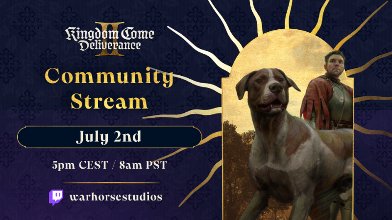 Join the Community Stream tomorrow!