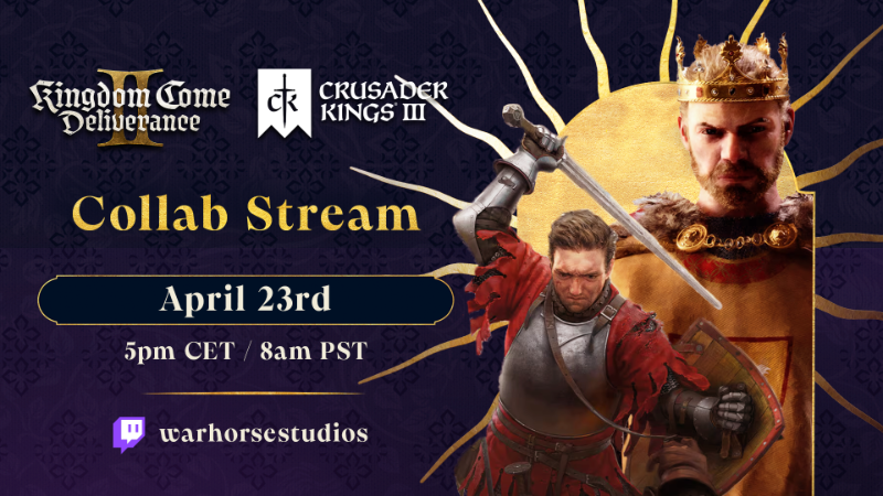 Join the collab: KCD2 meets Crusader Kings 3