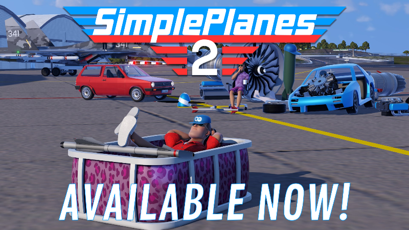 SimplePlanes 2 is now available!