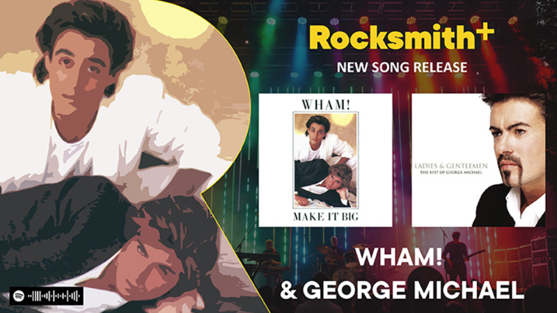 Learn to play songs by Wham! now in Rocksmith+!