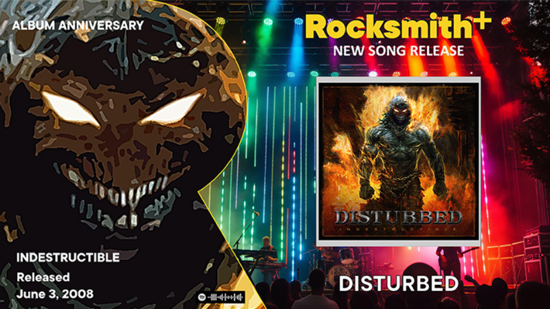 Learn to play songs by Disturbed now in Rocksmith+!