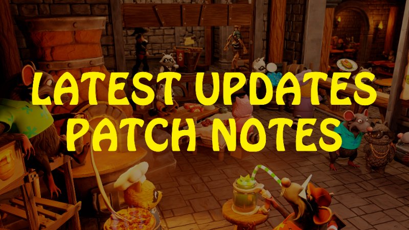 Latest Updates Patch Notes