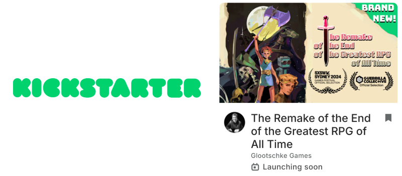 LIVE NOW: KICKSTARTER