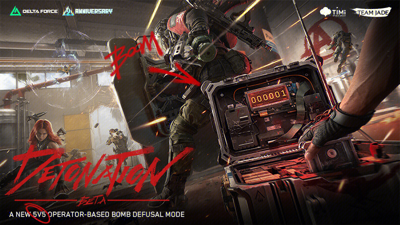 2nd Anniversary | New 5v5 Detonation Mode LIVE, 3,900 Limited-Time Delta Tickets
