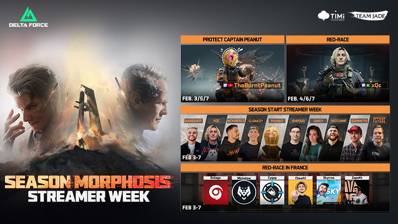 SEASON MORPHOSIS | STREAMER WEEK