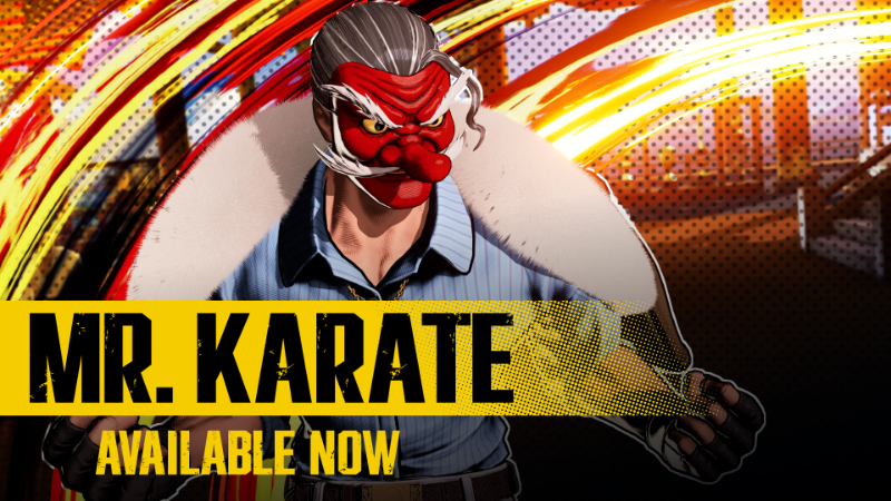 Mr.KARATE blasts into City of the Wolves！