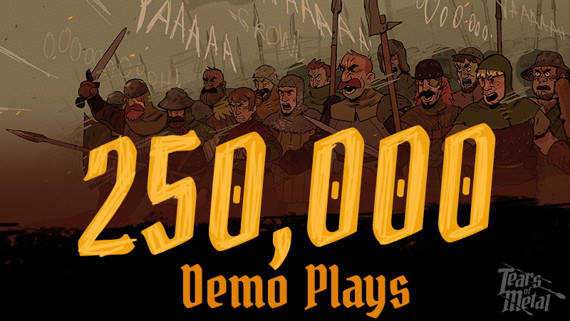 250,000 Demo Plays!