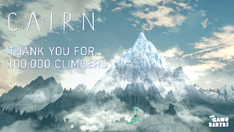 Thank you for 100,000 climbers!