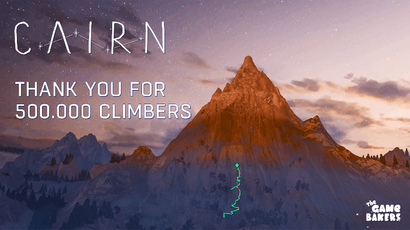 Thank you for 500,000 climbers!