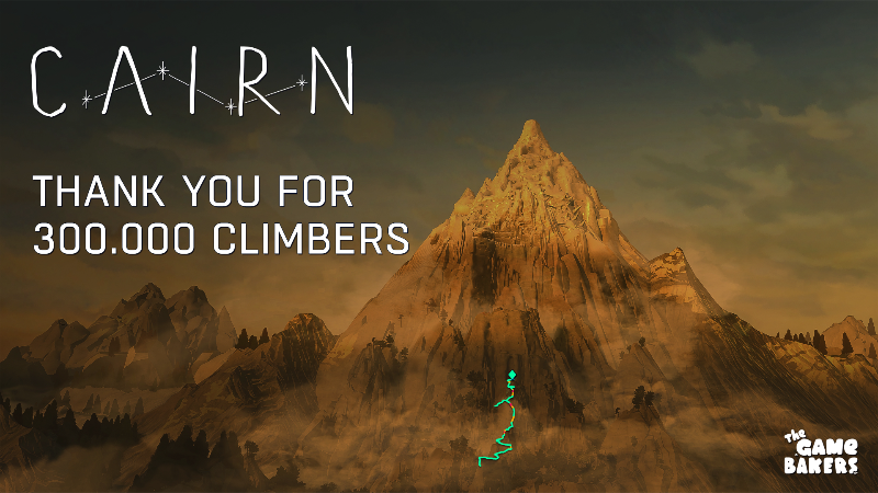 Thank you for 300,000 climbers
