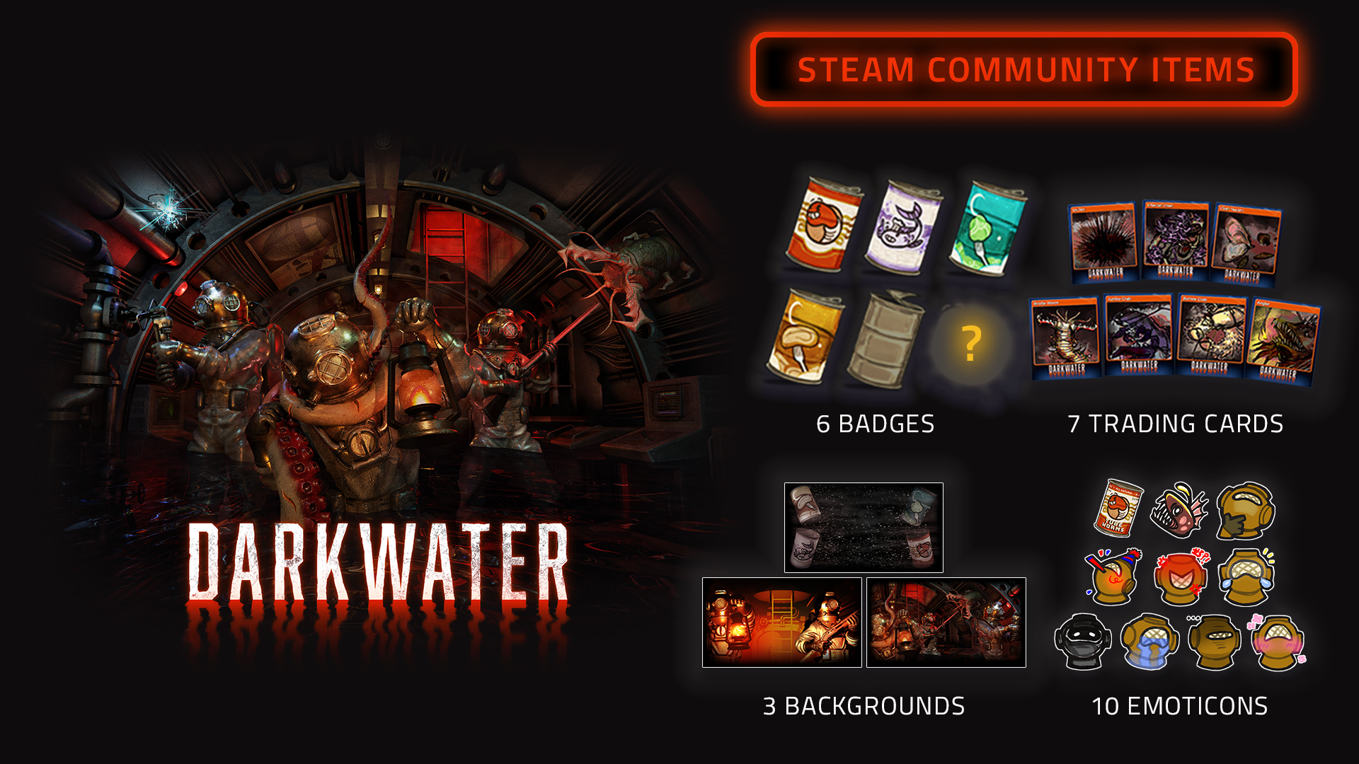 Steam community items are now available!